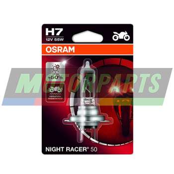 Lampada Proiettore NIGHT RACER 50 H4 12V - LAMPADE STANDARD - LAMPADE STANDARD TIPO H4 MOTORPARTS 64193NR5-01B