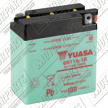Batteria Yuasa 6N11A-1B - BATTERIE - BATTERIE YUASA MOTORPARTS 6N11A-1B
