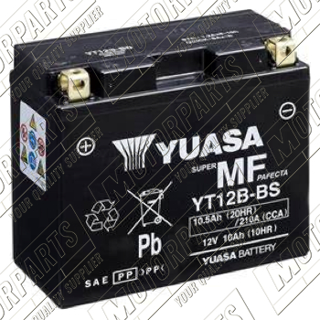 MOTORPARTS YT12B-BS
